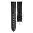 Hirsch Hevea Uhrenarmband Kautschuk Schwarz