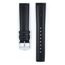 Hirsch Pure Uhrenarmband Premium Kautschuk Schwarz
