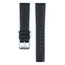 Hirsch Pure Uhrenarmband Premium Kautschuk Schwarz