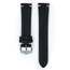 Hirsch Liberty Uhrenarmband Sattelleder Schwarz