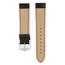 Hirsch Merino Artisan Uhrenarmband Nappa Leder Dunkelbraun