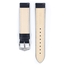 Hirsch Modena Uhrenarmband Alligatorgrain Blau