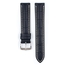 Hirsch Modena Uhrenarmband Alligatorgrain Blau