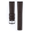 Hirsch Tiger Performance Uhrenarmband Schwarz / Braun / Kautschuk / Leder 300m WR