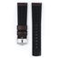 Hirsch Tiger Performance Uhrenarmband Schwarz / Braun / Kautschuk / Leder 300m WR