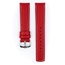 Hirsch Carbon Uhrenarmband 100 m Water-Resistant Rot