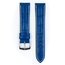 Hirsch Modena Uhrenarmband Alligatorgrain Ozean-Blau