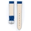 Hirsch Modena Uhrenarmband Alligatorgrain Ozean-Blau