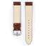 Hirsch Modena Uhrenarmband Alligatorgrain Goldbraun