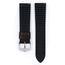 Hirsch James Performance Uhrenarmband Leder Braun/Kautschuk Schwarz 300m WR