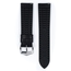 Hirsch James Performance Uhrenarmband Schwarz Leder/Kautschuk 300m WR