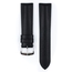 Hirsch James Performance Uhrenarmband Schwarz Leder/Kautschuk 300m WR