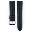 Hirsch Paul Performance Uhrenarmband Schwarzes Leder auf Kautschuk 300m WR