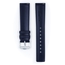Hirsch Pure Uhrenarmband Premium Kautschuk Blau