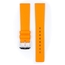 Hirsch Pure Uhrenarmband Premium Kautschuk Orange