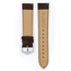 Hirsch Merino Uhrenarmband Nappa Leder Braun