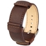 Hirsch Rebel Artisan Uhrenarmband Sattelleder NATO Stil Braun