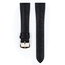 Hirsch Massai Uhrenarmband Straussenleder Schwarz