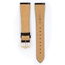 Hirsch Massai Uhrenarmband Straussenleder Schwarz