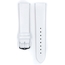 Hirsch Toronto Uhrenarmband Italienisches Kalbsleder Weiss