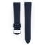 Hirsch Toronto Uhrenarmband Italienisches Kalbsleder Blau