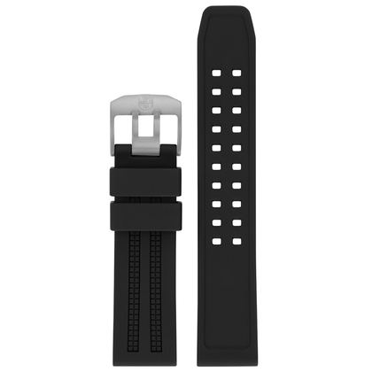 Luminox 8050 8150 8250 8350 Serien Uhrenarmband Gummi Schwarz - FP.8050.20