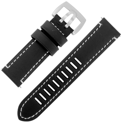 Luminox Field Automatic Serie 1809 Uhrenarmband Leder Schwarz - FE.1800.20Q 