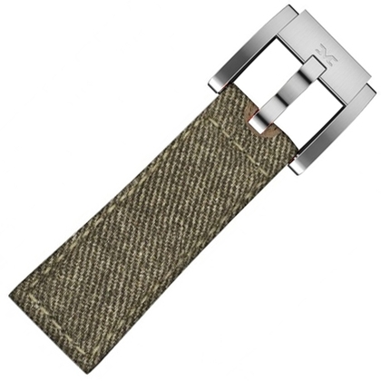 Denim Uhrenarmband Grünbraun 22mm - Marc Coblen