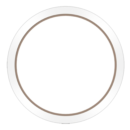 Marc Coblen Lünette 50mm Stahl Rosegold Weisser Keramikrand - MCB50RCWHITE