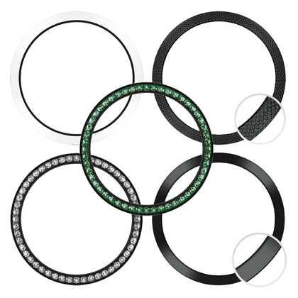 Marc Coblen 42mm SET 5x Lünetten Schwarzer Stahl Kombi