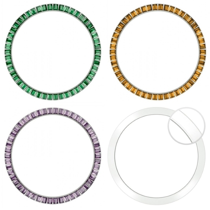 Marc Coblen 45mm SET 4x Lünetten Rostfreier Stahl Kombi