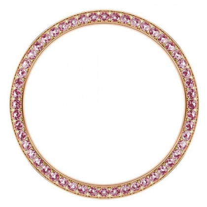 Marc Coblen / TW Steel Lünette 42mm Rosegoldener Stahl Rosa Kristallrand - MCB42R209