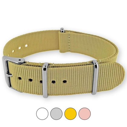 Wüstensand NATO Uhrenarmband G10 Military Nylon Strap