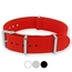 Rotes NATO Uhrenarmband G10 Military Nylon Strap