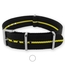 Skunk Gelb NATO Uhrenarmband G10 Military Nylon Strap
