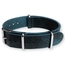 Blaues NATO Band Pull-Up Leder - SS