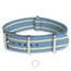 Himmelblau Creme NATO Uhrenarmband G10 Military Nylon Strap