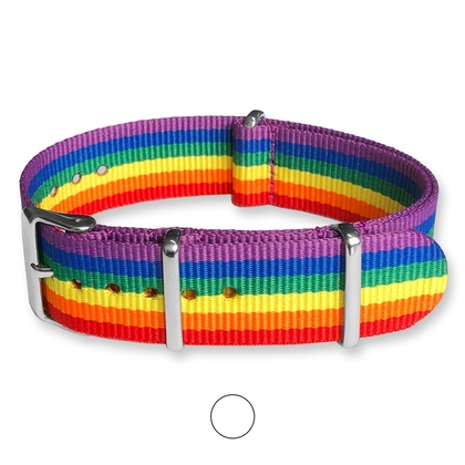 Regenbogen NATO Uhrenarmband G10 Military Nylon Strap