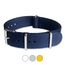 Marineblau Seatbelt NATO Strap Deluxe Nylon Uhrenarmband