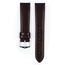 Hirsch Osiris Uhrenarmband Rindbox Leder Dunkelbraun