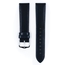 Hirsch Osiris Uhrenarmband Rindbox Leder Blau