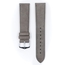 Hirsch Nubuk Uhrenarmband Grau