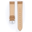 Hirsch Nubuk Uhrenarmband Beige