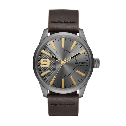 Diesel DZ1843 Uhrenarmband Leder Braun