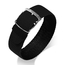 Eulit Perlon Uhrenarmband Kristall Schwarz