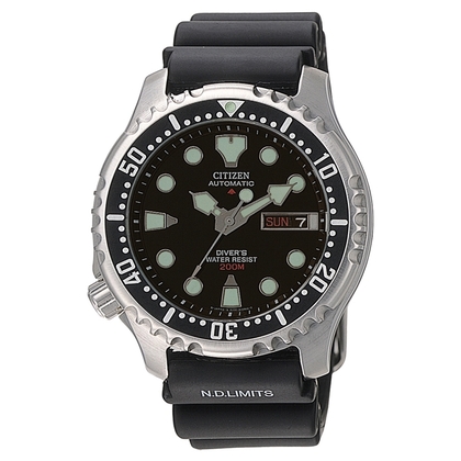 Citizen Promaster NY0040-09EE Uhrenarmband Schwarz - 20mm