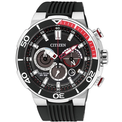 Citizen Eco-Drive Chronograph CA4250-03E Uhrenarmband 14mm