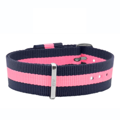 Daniel Wellington 18mm Classic Lady Winchester NATO Uhrenarmband mit Stahlschliesse
