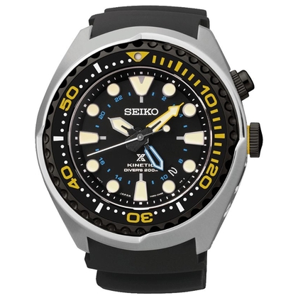 Seiko Prospex Uhrenarmband SUN021P1 Gummi Schwarz