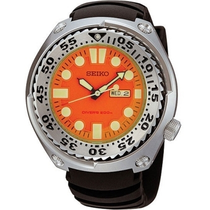 Seiko Sawtooth Uhrenarmband SHC067 und SHC059 Gummi Schwarz